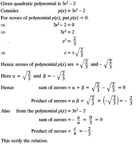 practice questions for class 10 maths polynomials