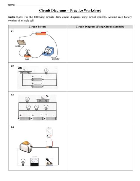 Practicing Circuit Diagram