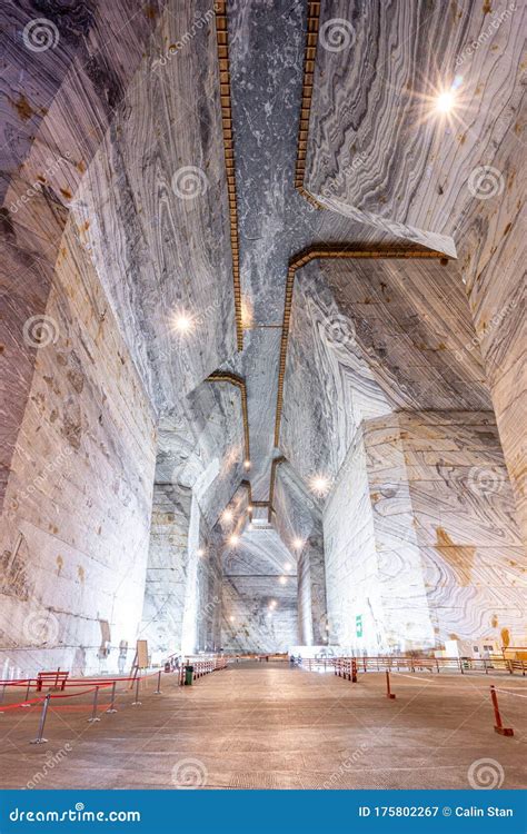 prahova salt mine in romania