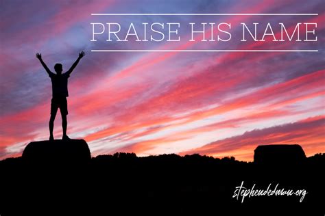 Praise His Name Meaning