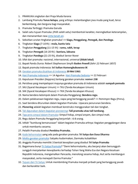 Sejarah Singkat Pramuka Homecare24