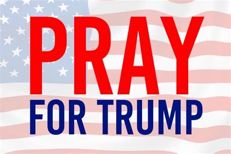pray for donald trump