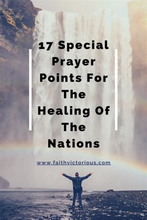prayer for the healing of the nations 2022