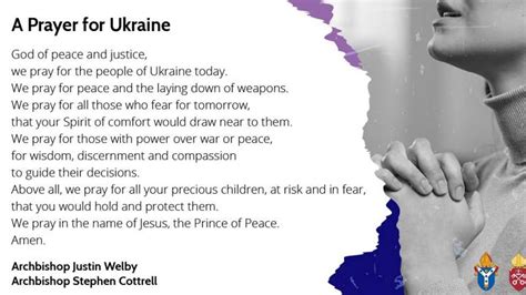 prayer for ukraine youtube