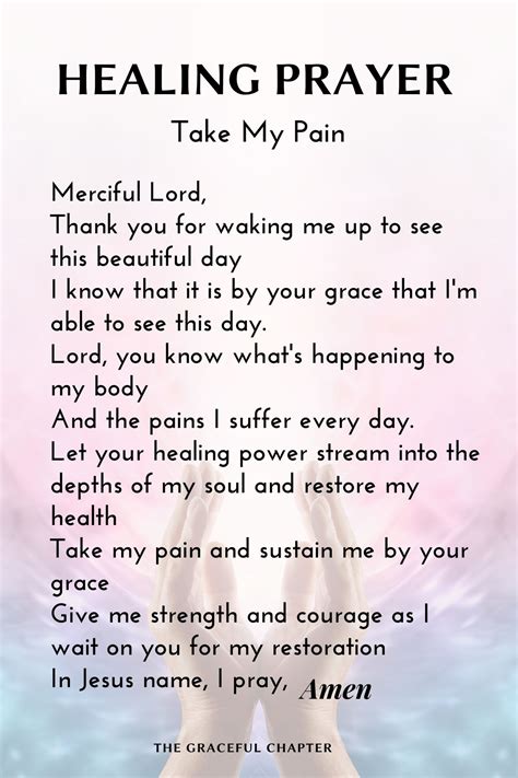 prayer of healing and recovery