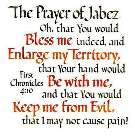Prayer Of Jabez Printable: A Powerful Tool For Personal Growth