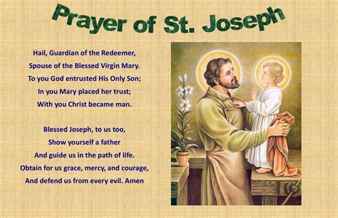 prayer to st joseph