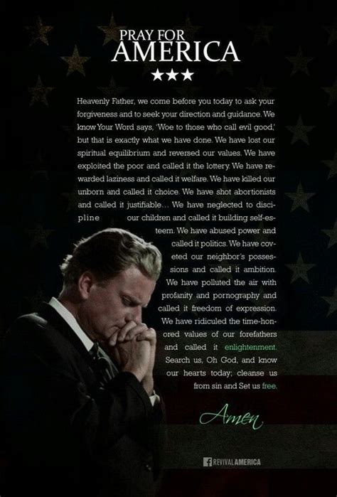 prayers for america by billy graham