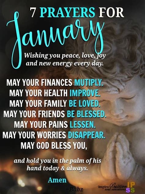 prayers for january 7 2024