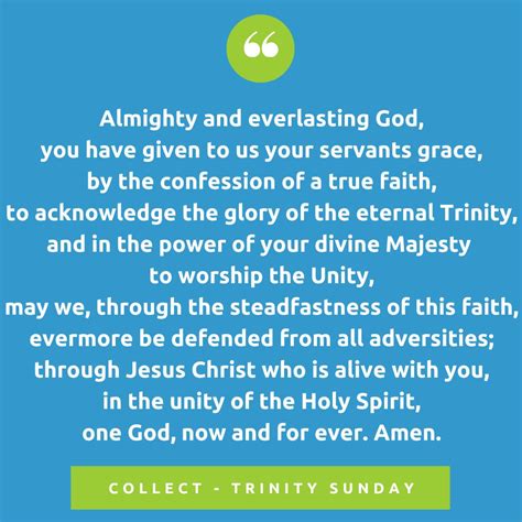 prayers for trinity sunday 2022