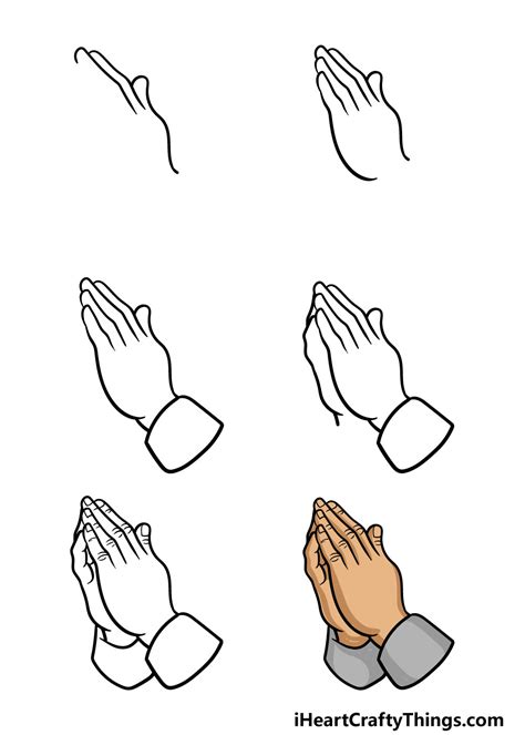 How to Draw Praying Hands Praying hands, Drawing