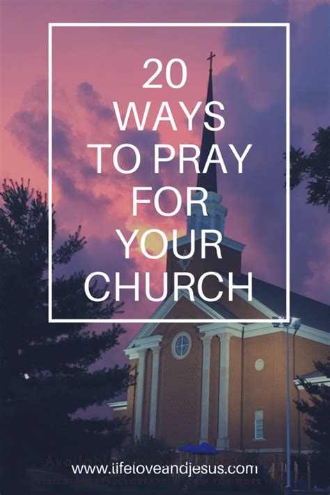 praying for your church pdf