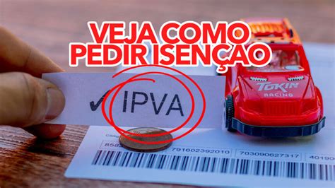 prazo para pedir isenção de ipva 2023