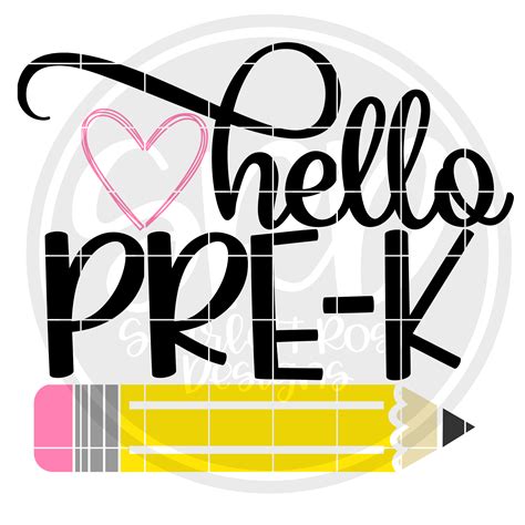 Hello, Prek Graphic Design Clipart Full Size Clipart (5536318