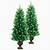pre lit artificial christmas trees at lowes