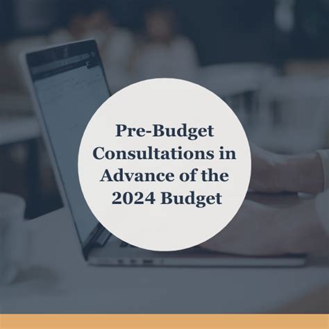 pre budget consultations 2024