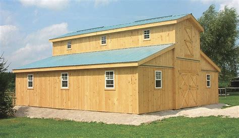 pre built barns ohio