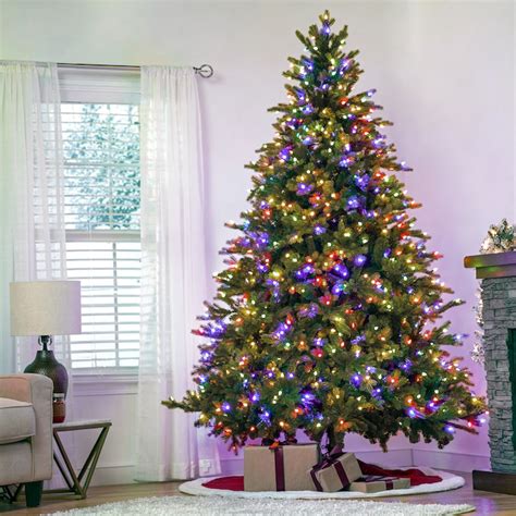 Pre Lit Christmas Tree Multi Function Lights