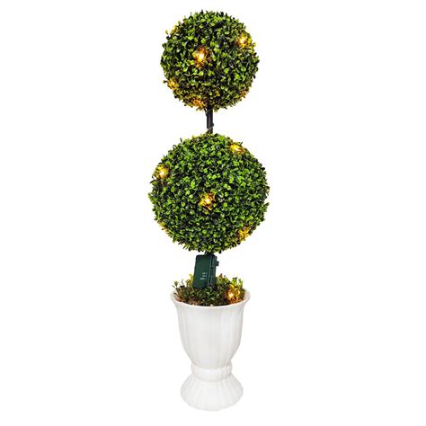 Pre Lit Topiary Tree