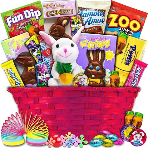pre made easter baskets amazon