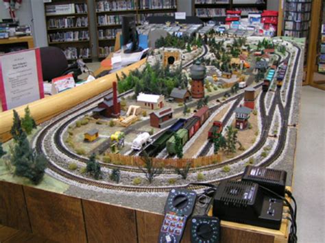 pre made model train layouts