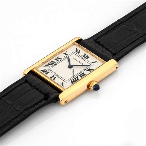 pre owned cartier tank louis