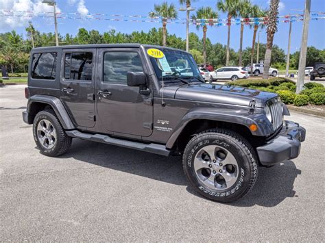 pre owned jeep wranglers near me