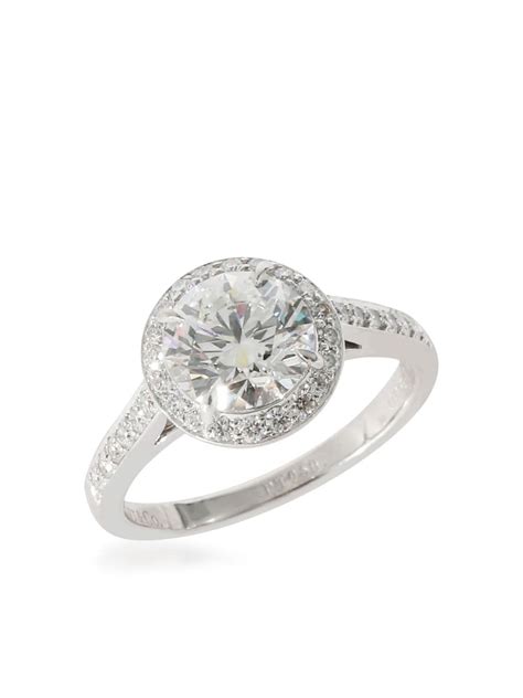 pre owned platinum engagement rings