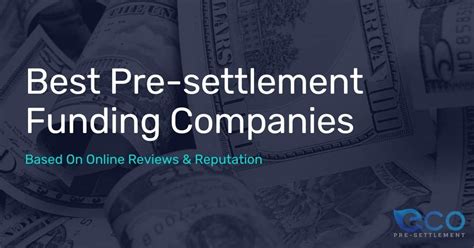 pre settlement loan companies