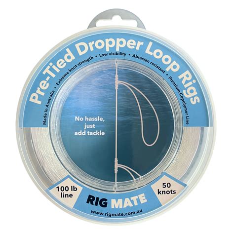 pre tied dropper loop rigs