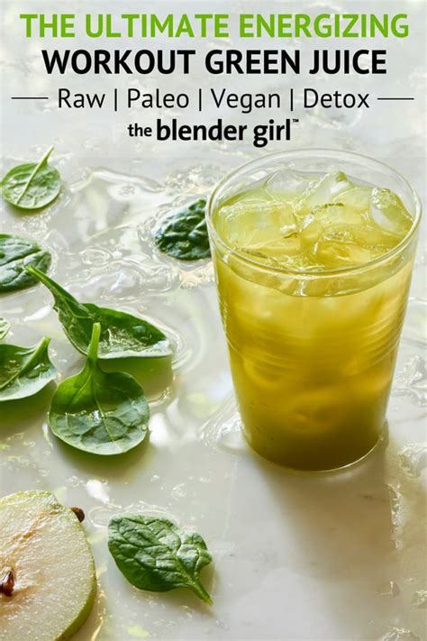 Pre Workout Green Juice