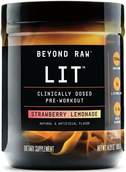 Pre Workout Lit Reviews