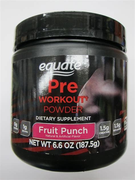 Pre Workout Powder Equate