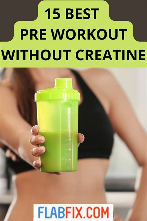 9 Best Pre Workouts Supplements Without Creatine (2022 UPD)