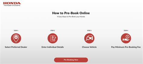 Pre-Booking Online