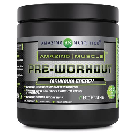 Pre-Workout Exercise Supplement