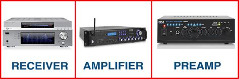 Preamp Vs Amp Vs Receiver