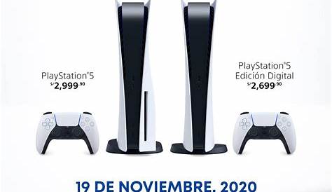 PlayStation 5. Precios, fecha lanzamiento. ¿Cuándo llega PS5 a México