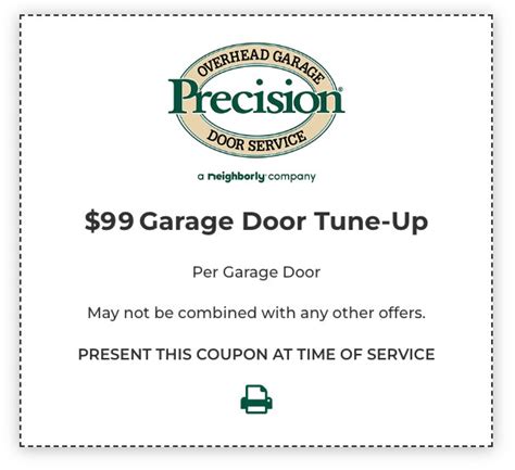 precision garage door coupons tampa