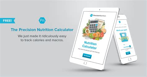 precision nutrition calculator free