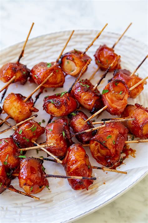 precooked bacon wrapped water chestnuts