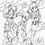 precure coloring pages