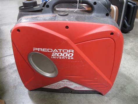 Predator 2000 Generator Gas Type