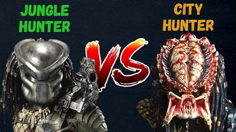 predator jungle hunter vs city hunter