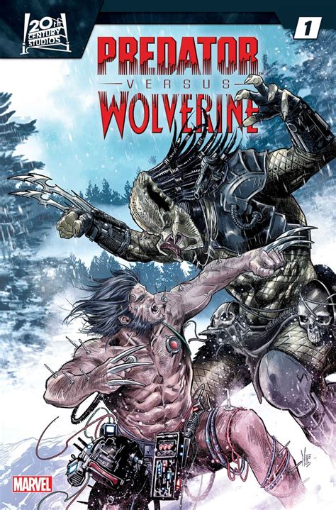 predator vs wolverine comic covers
