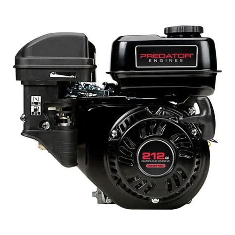 6.5 HP (212cc) OHV Horizontal Shaft Gas Engine EPA