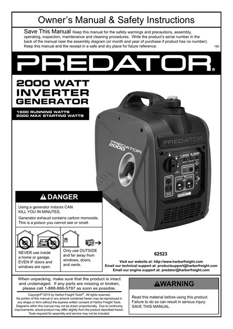 predator 2000 generator parts diagram Yarn Art