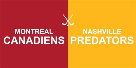 predators vs canadiens tickets