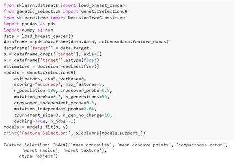 prediction algorithms in python