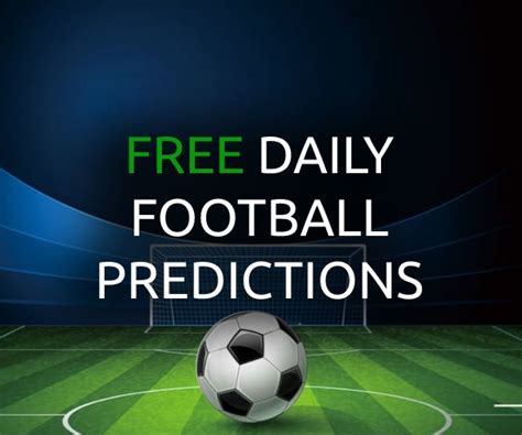 prediction score football today